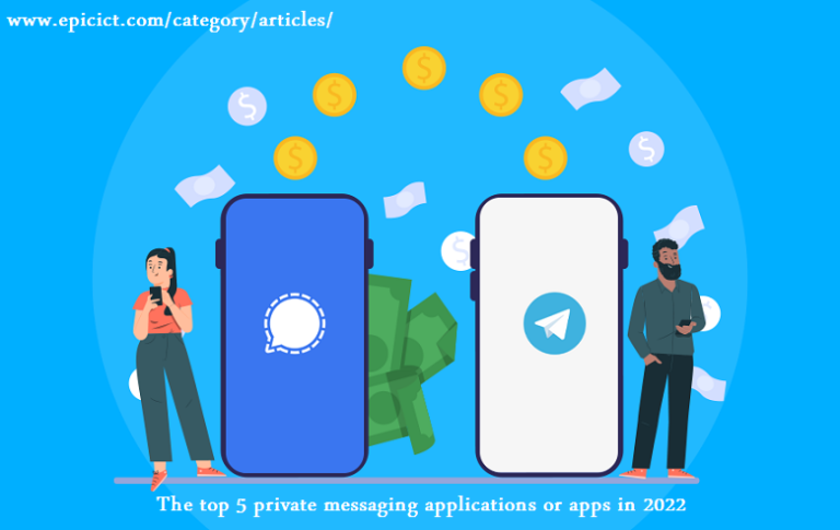 The Top 5 private messaging applications or apps in 2022