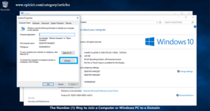 The Number (1) Way to Join a Computer or Windows PC to a Domain